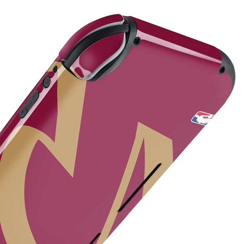 NBA Cleveland Cavaliers Large Logo Nintendo Switch Lite Skin